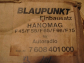 Radio inbouwset Hanomag F45 F55 F65 F66 F75  Blaupunkt 2-68