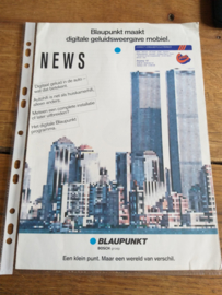 Blaupunkt 1989 folder o.a. DTP 08