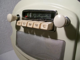 Blaupunkt Frankfurt FM lampenradio 50er jaren(verkocht)