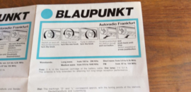 Frankfurt 7631 640 Blaupunkt gebruiksaanwijzing manual betriebsanleitung