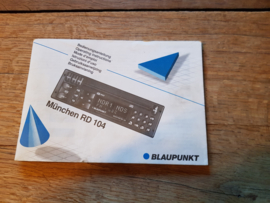 Düsserldorf RCR 84 Blaupunkt autoradio gebruiksaanwijzing