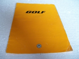 Autofolder Volkswagen Golf