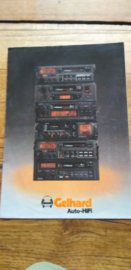 Gelhard autoradio folder prospekt