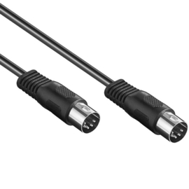 din Kabel 5 polig stekker 1,5 m