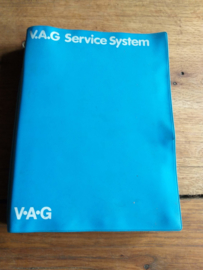 VW V.A.G service map Golf 1979