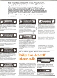 Philips autoradio folder/poster