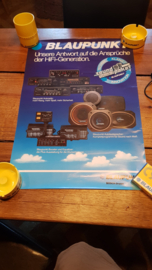 poster Blaupunkt autoradio dealer mancave Arbeitsplatz