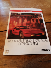 Philips 1988 autoradio folder o.a DC 954 en DC085 &car alarm