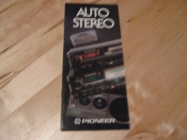 Ω PIONEER ® folder "Auto-Stereo 06/82"