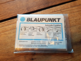 Frankfurt 7631 640 Blaupunkt gebruiksaanwijzing manual betriebsanleitung