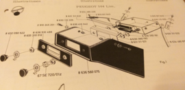 Einbauanleitung Peugeot 504  1970 Limousine Blaupunkt autoradio