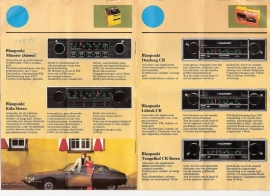 Blaupunkt 1975 Folder Citroën  