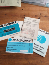 Frankfurt 7632 644 Blaupunkt stereo gebruiksaanwijzing manual betriebsanleitung