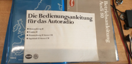 VW / Audi service map Audi 80 1983