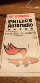 Philips 1965 ? autoradio prospekt  (Duits)