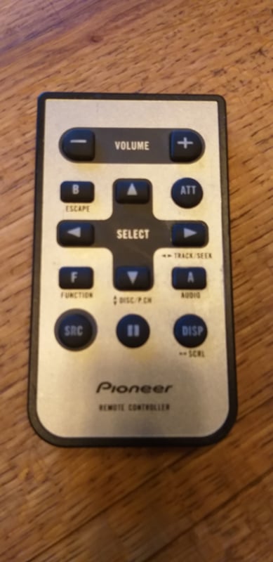 Artefact Conflict Wijzer Pioneer CXC 5719 remote control | Pioneer | autoradio