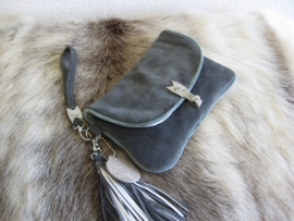 Bolsa Mini Clutch  Grey