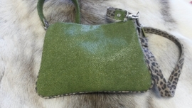 Clutch in beautiful green