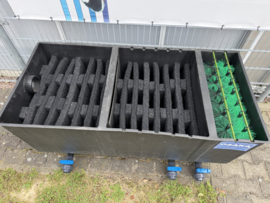 Osaka 3 kamerfilter XXL 25.000 met deksel *BLACK EDITION*