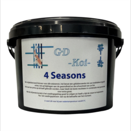 G&D Koi 4 Seasons koivoer 2,5 liter