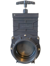 PVC schuifkraan 110 mm