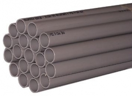 Pvc pijp 63mm  1,5 meter (per stuk)