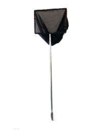 Schepnet fijn met vaste steel 118cm