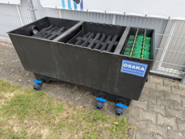 Osaka 3 kamerfilter XXL 25.000 met deksel *BLACK EDITION*