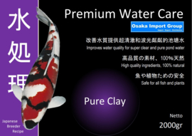 Premium Water Care Pure Clay 2000 gram