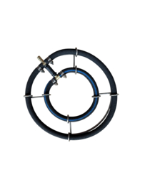 Japanse slang beluchtersring pro met 2 ringen, ø  25cm.