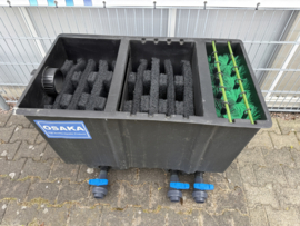 Osaka 3 kamerfilter Large 15.000 met deksel *BLACK EDITION*