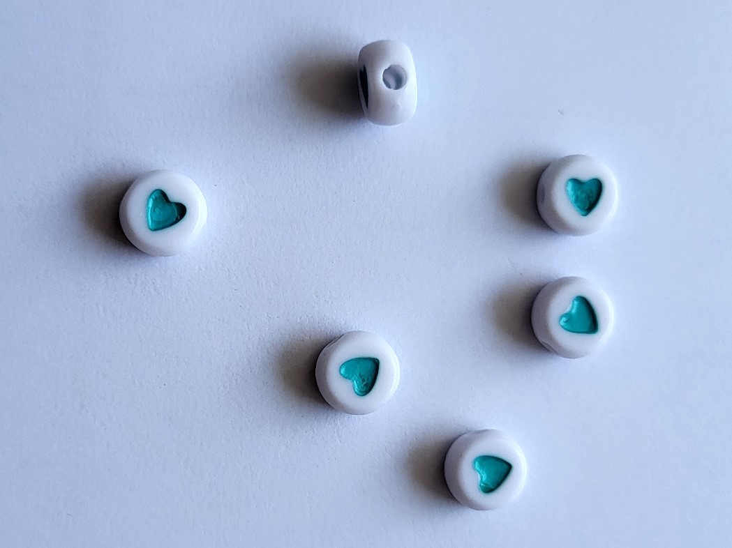 *LKH04  10x Hartje Licht Blauw