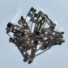 *BHD06  10 x Brochespeld 25mm