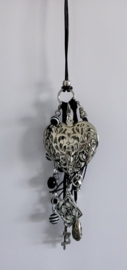 KNA03a  10 x Lange ketting  kant en klaar 70cm
