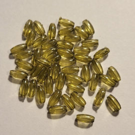 *Opruiming van de CRK05 Rijstekorrel Acryl Leger Groen Transparant 7 gram
