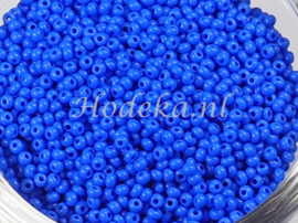 CRP11/49a  50 gram Preciosa Rocailles 11/0 Donker Blauw
