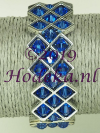 OKP02 Ornamenten kruis armband pakket Blauw