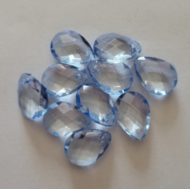 AST03  5 x  hanger Druppel 18 x 13 mm