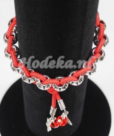 BKE03a Elastisch Koord Rood 3 meter