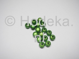 MIR08/04  10 X miracle beads Groen  ca. 8mm