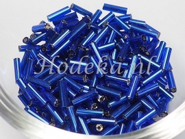 RST11 Rocailles staafjes D.Blauw 12 gram