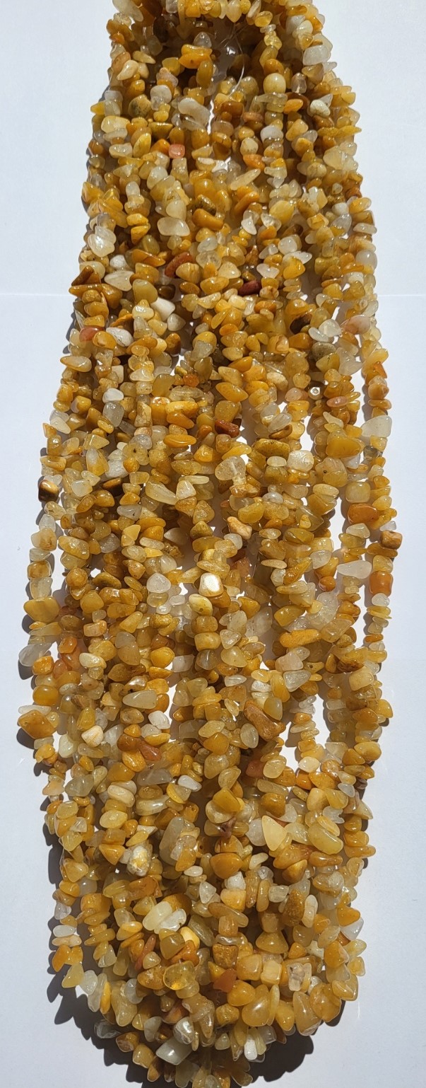 *NST37a   1 streng ca. 80 cm. natuursteen *Topaas Jade* top Kwaliteit