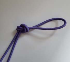 *BKE14 Koordelastiek Violet 1 meter