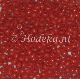 CRP11/91a  50 gram Preciosa Rocailles 11/0 Rood