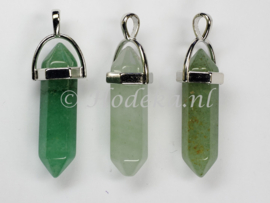 NSH05  1 x Natuursteen hanger  *Aventurine*