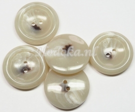 KNO94  1 x  knoop Beige ca. 25 mm