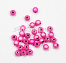 MIR05/07  40 X miracle beads Roze Mix  ca. 5mm