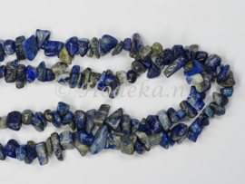 NST19a   1 streng ca. 80 cm. natuursteen *Lapis Lazuli* top Kwaliteit