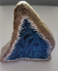 HPS29 Hand painted stone by Hodeka.nl Bloemen
