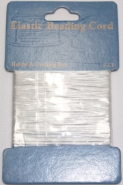 *BRE02 Elastisch rijgdraad 0.7 mm